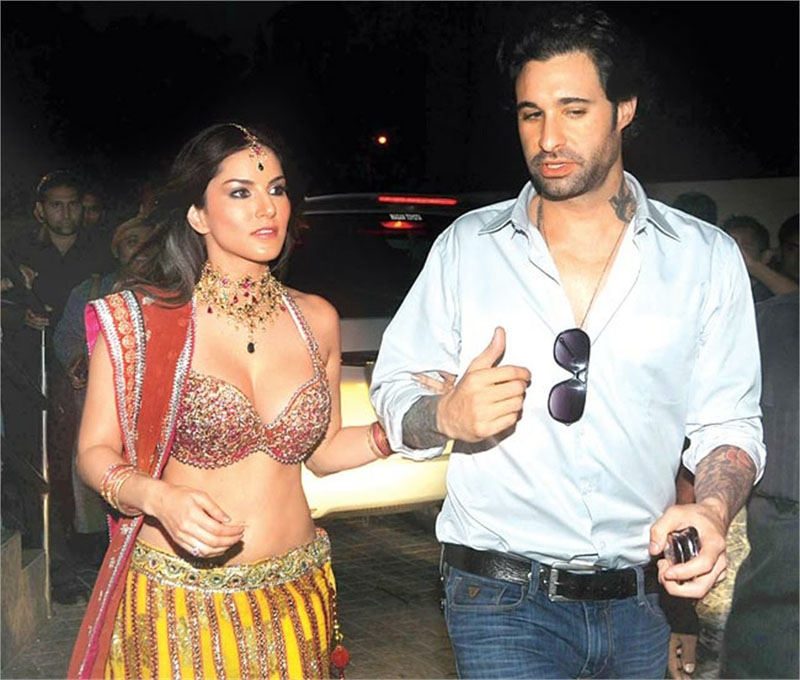 Sunny Leone Daniel Weber