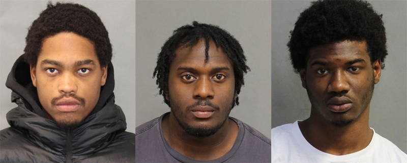 Jahdine Desir, 19, Dane Cato-Simpson, 22, and Tahje Tucker, 18, charged with human trafficking