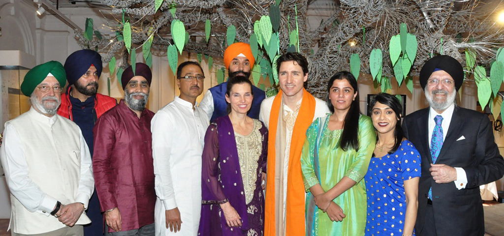 Trudeau at the Golden temple