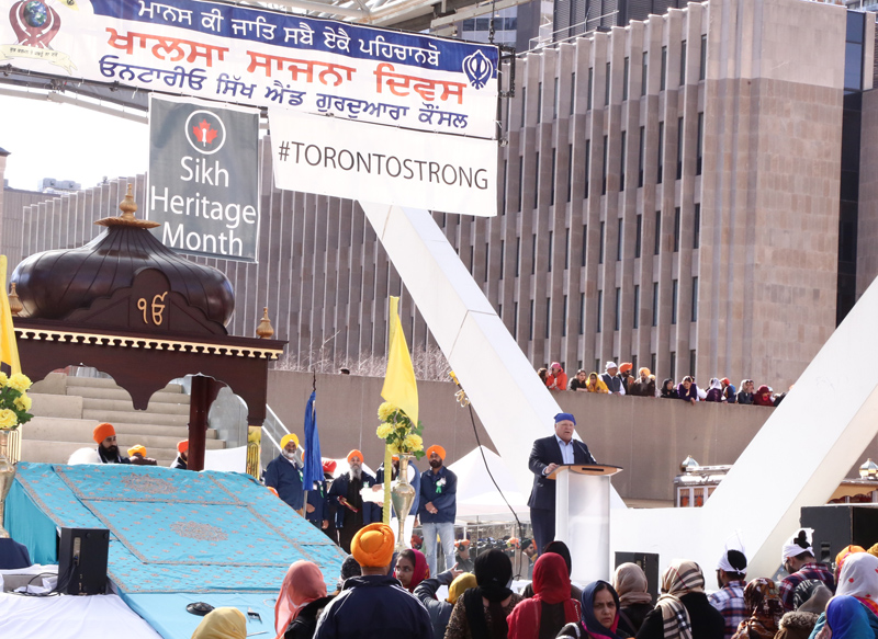 Doug Ford at Toronto Vaisakhi parade