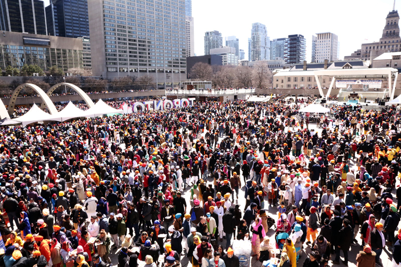 Record crowds at Toronto Vaisakhi parade as Trudeau skips