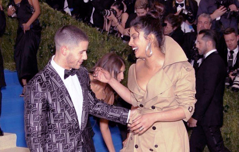 Priyanka Chopra and Nick Jonas