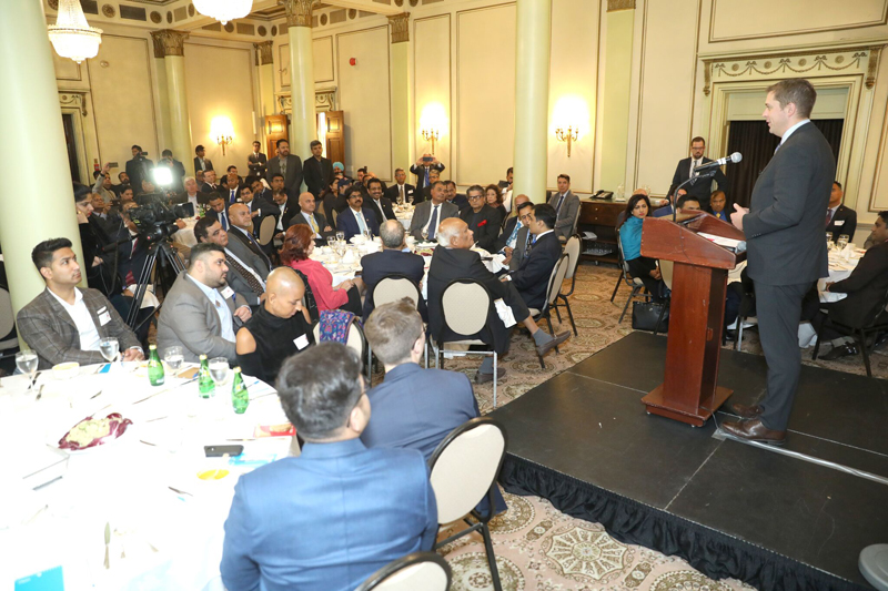 andrew scheer at Canada India foundation