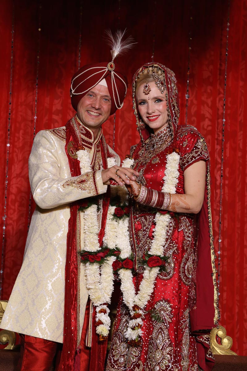 Anita Lerche's Indian wedding