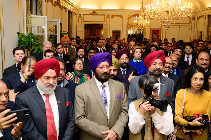 Ambassador Sandhu reception at India house
