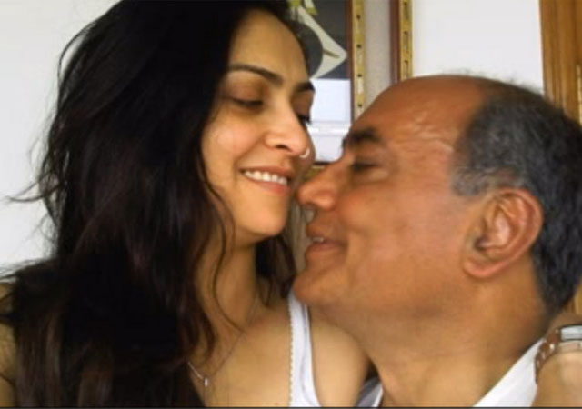 Digvijay Singh with his new wife.