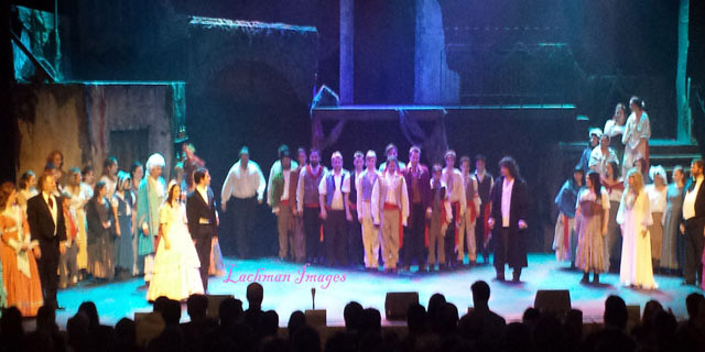 Les Miserables at Rose Theatre: Curtain call