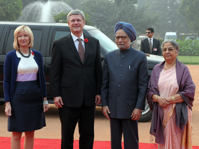 India-Canada nuclear deal signed