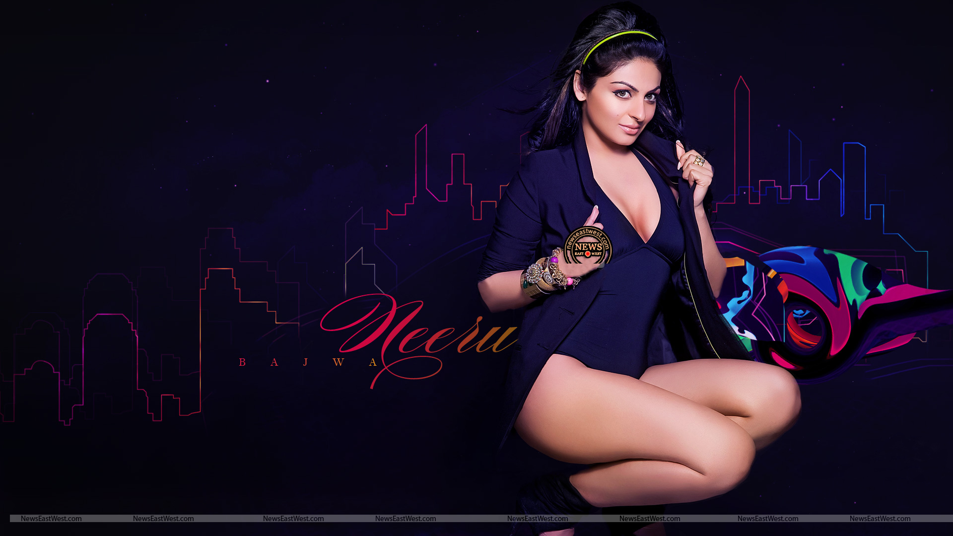 Actress Neeru Bajwa Hot Pictures And Wallpapers.