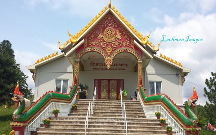 Wat Lao Buddhist temple Caledon