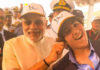Modi with actor Akshay's son Aarav.