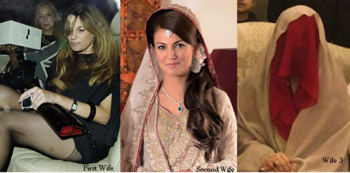 Imran Khan marries Bushra Maneka (face hidden) - Indo-Canadians I