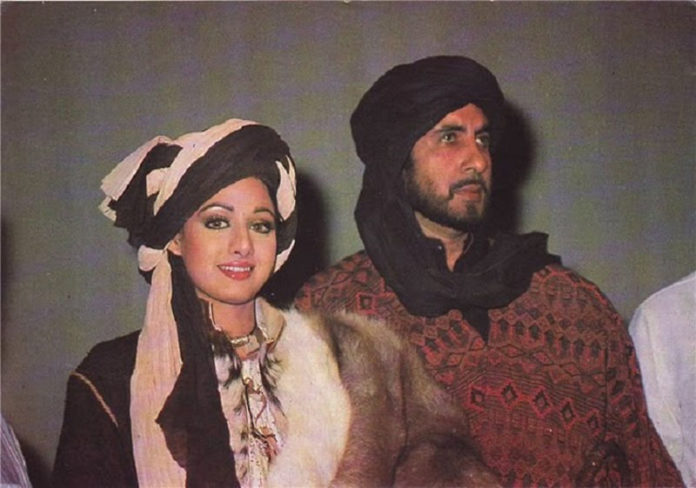 Sridevi and Amitabh Bachchan