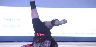 A performer at India Dance Week.