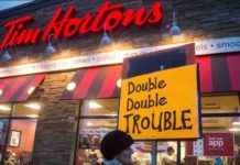Tim Hortons double double trouble