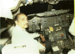 Air India bombing 1985: Captain Narendra Singh Hanse, pilot of Air India Flight 182, seen in the cockpit of a plane