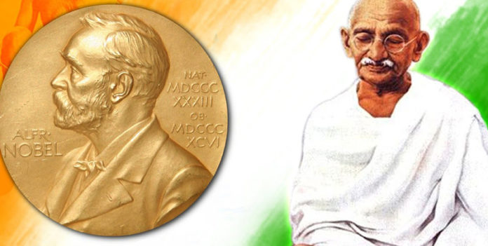 Gandhi missed Nobel Prize