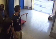 In video footage, four cops seen leaving the locker unit