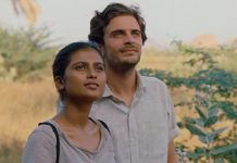 Aarshi Banerjee (Maya) and Roman Kolinka (Gabriel) in Maya which premiered at the Toronto International Film Festival (TIFF).