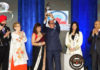 Zee TV founder Subhash Chandra with Global Indian Award in Toronto.