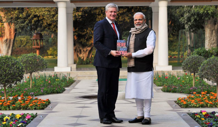 Harper with Modi