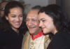 Pandit Ravi Shankar with daughters.