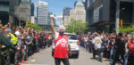 Superfan Nav Bhatia heads Raptors victory parade in Toronto