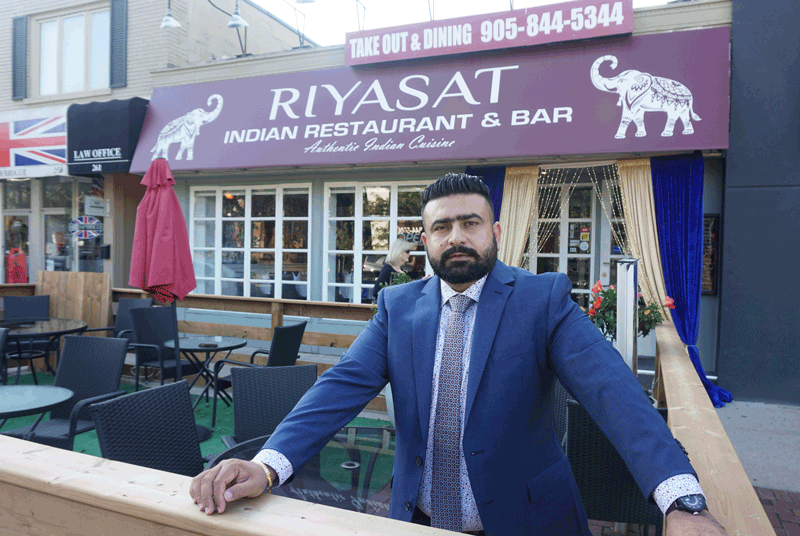 Riyasat Oakville serves real ethnic north Indian food delicacies