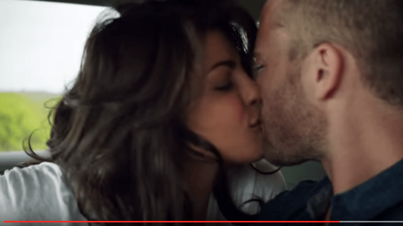 Priyanka Quantico kiss