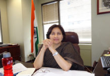 Indian Consul General Preeti Saran.