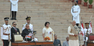 Modi oath ceremony