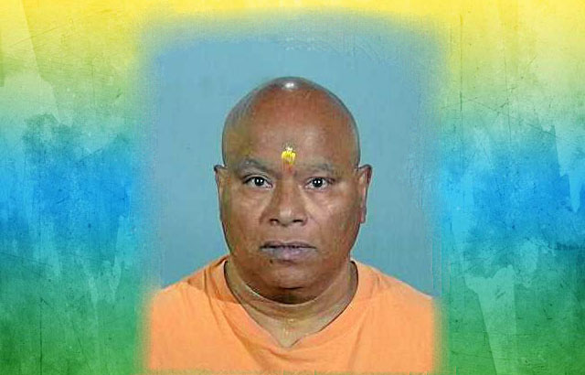 Indian American spiritual guru Gokula Nanda