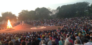 Auroville celebration.